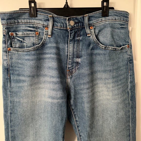 NWT - LEVI'S 502 Tapered-Fit Jeans - Light Blue - Picture 2 of 8